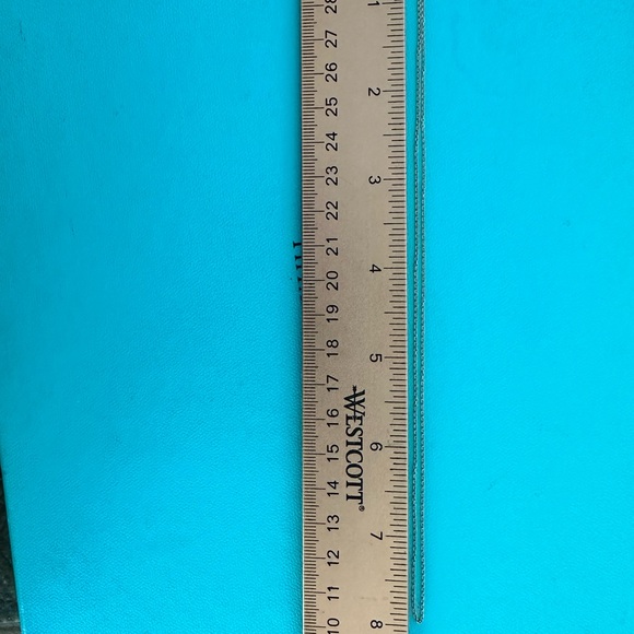 Tiffany & Co Rose Gold 750 18K Chain Necklace 16 inches - Picture 11 of 13